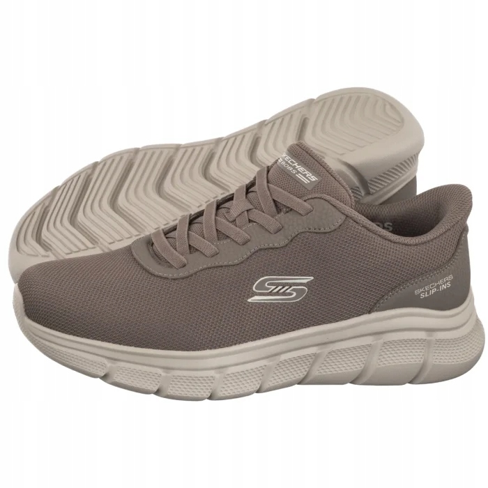 Pánské sportovní boty Skechers Bobs B Flex-Glacial Edge 118113 Béžová