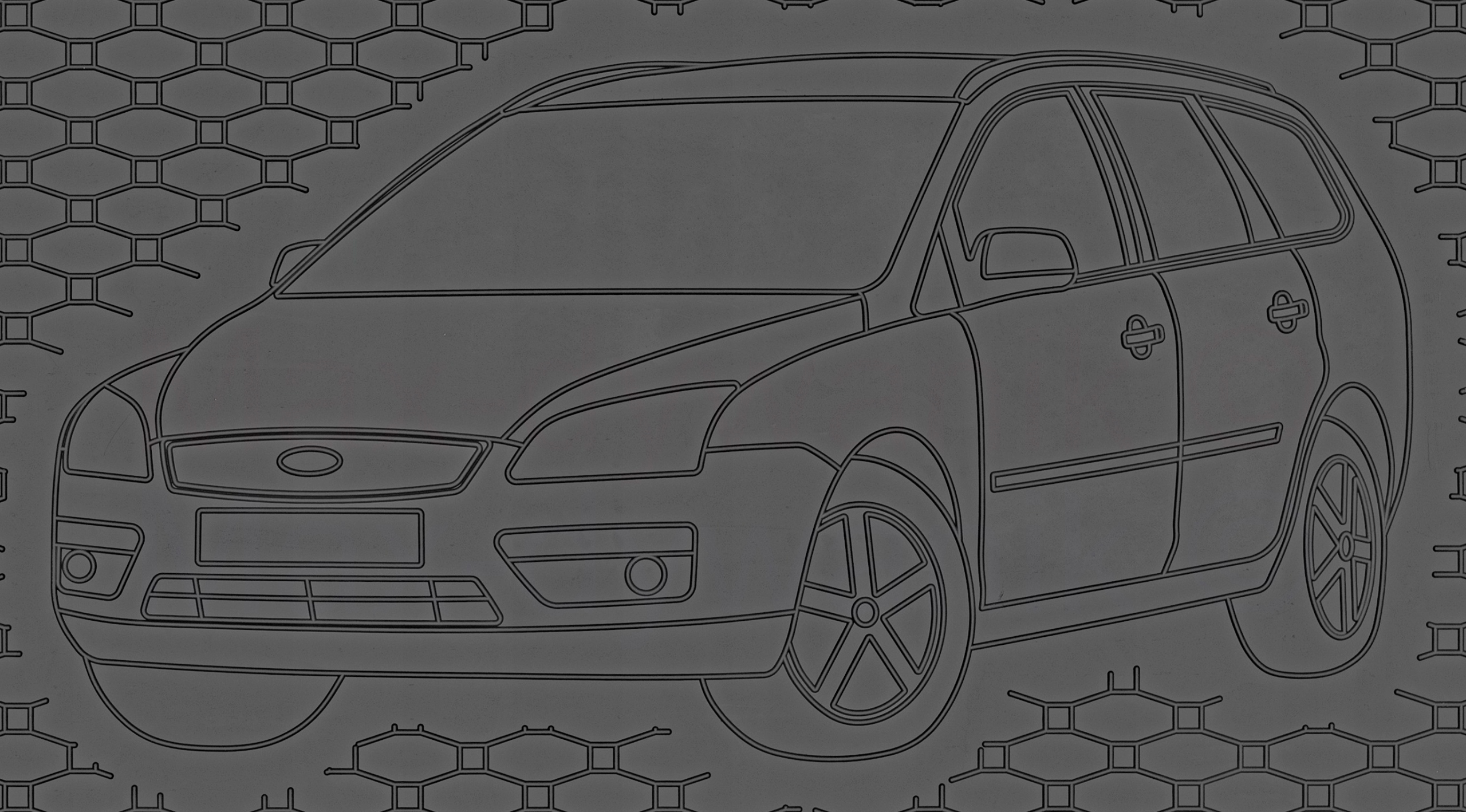 Ford Focus Kombi 2005 Mata bagaznika Brand Rigum
