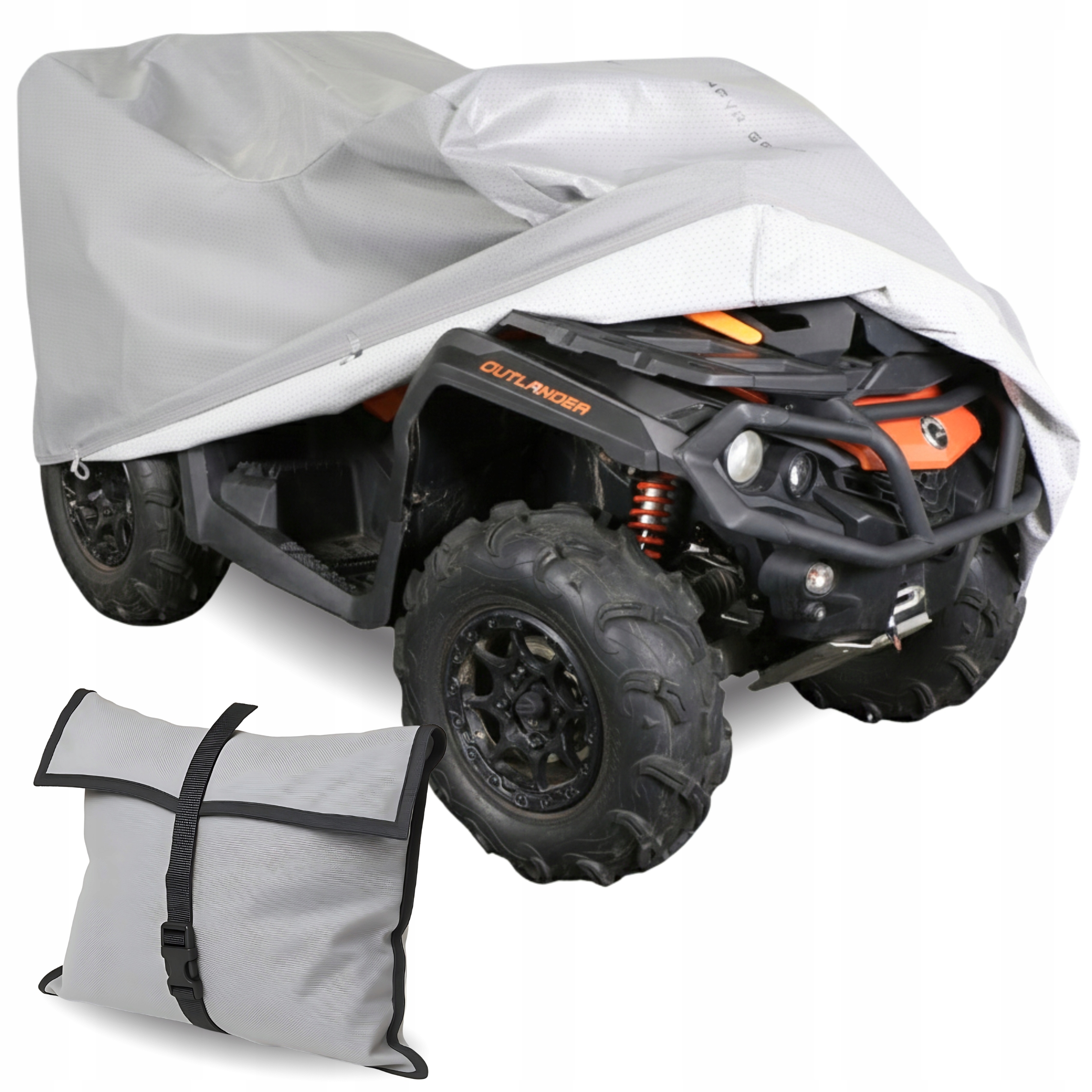 Obal na Quad s kufrem L 200-225 cm Plachta Měkká Uv ochrana Exclusive