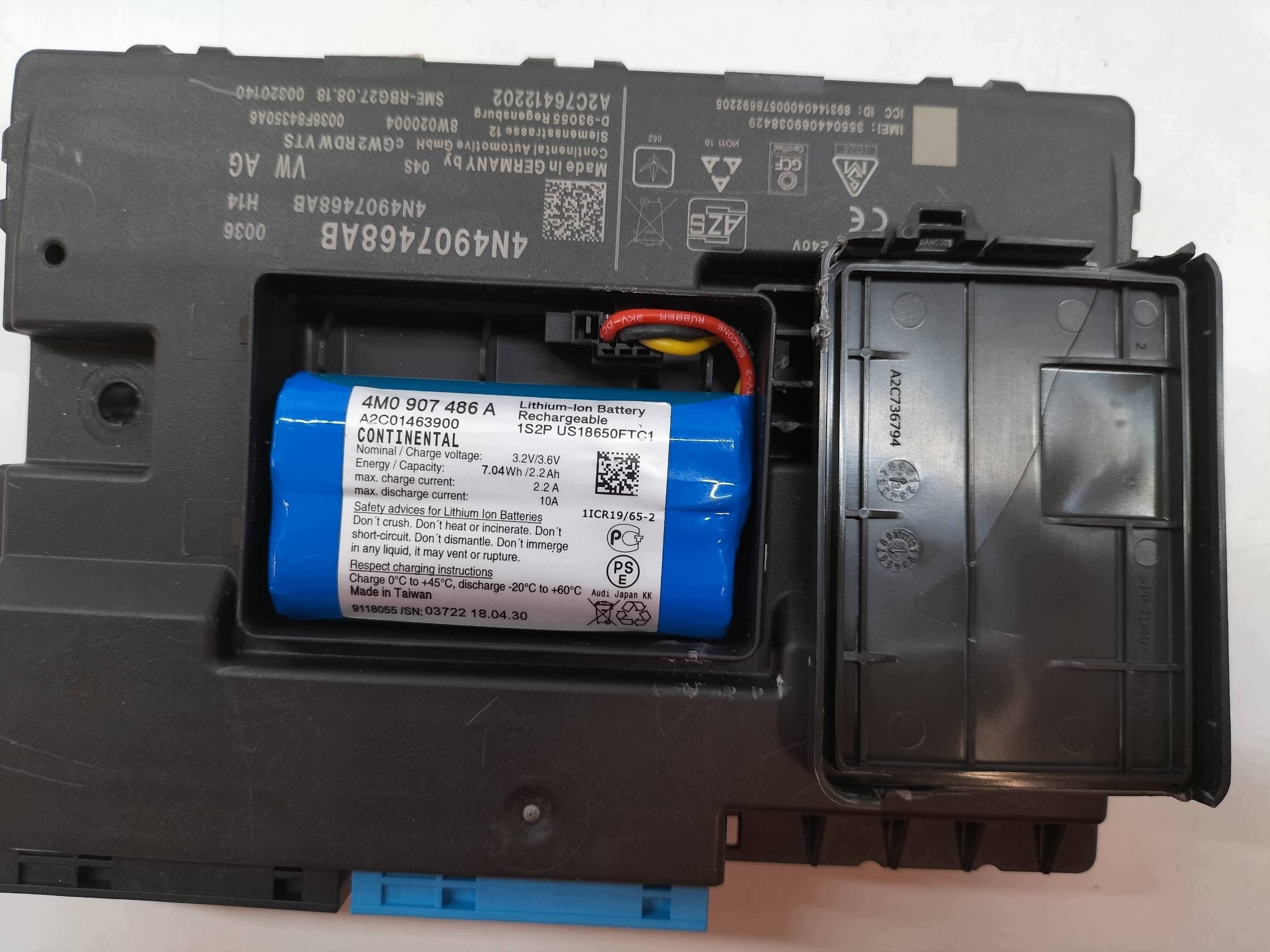 modulo Batteria 4N4907468AB 4M0907486A Audi A7 II (2018-2025) C8