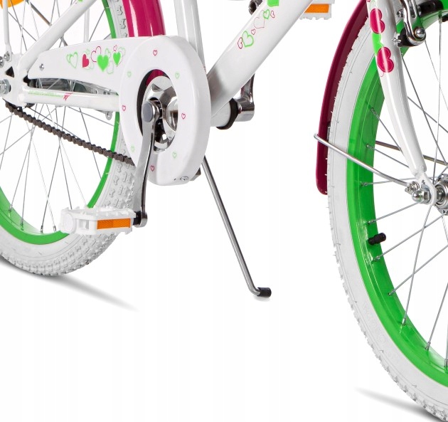 POLSKI ROWER 20 Lily DLA DZIEWCZYNKI 5-8 lat Rama Stalowa