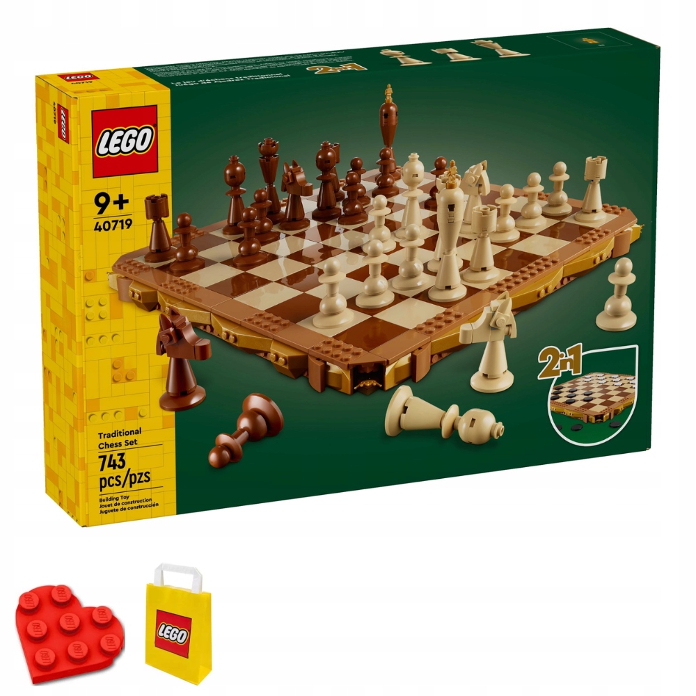 Lego 40719 Tradiční sada šachů