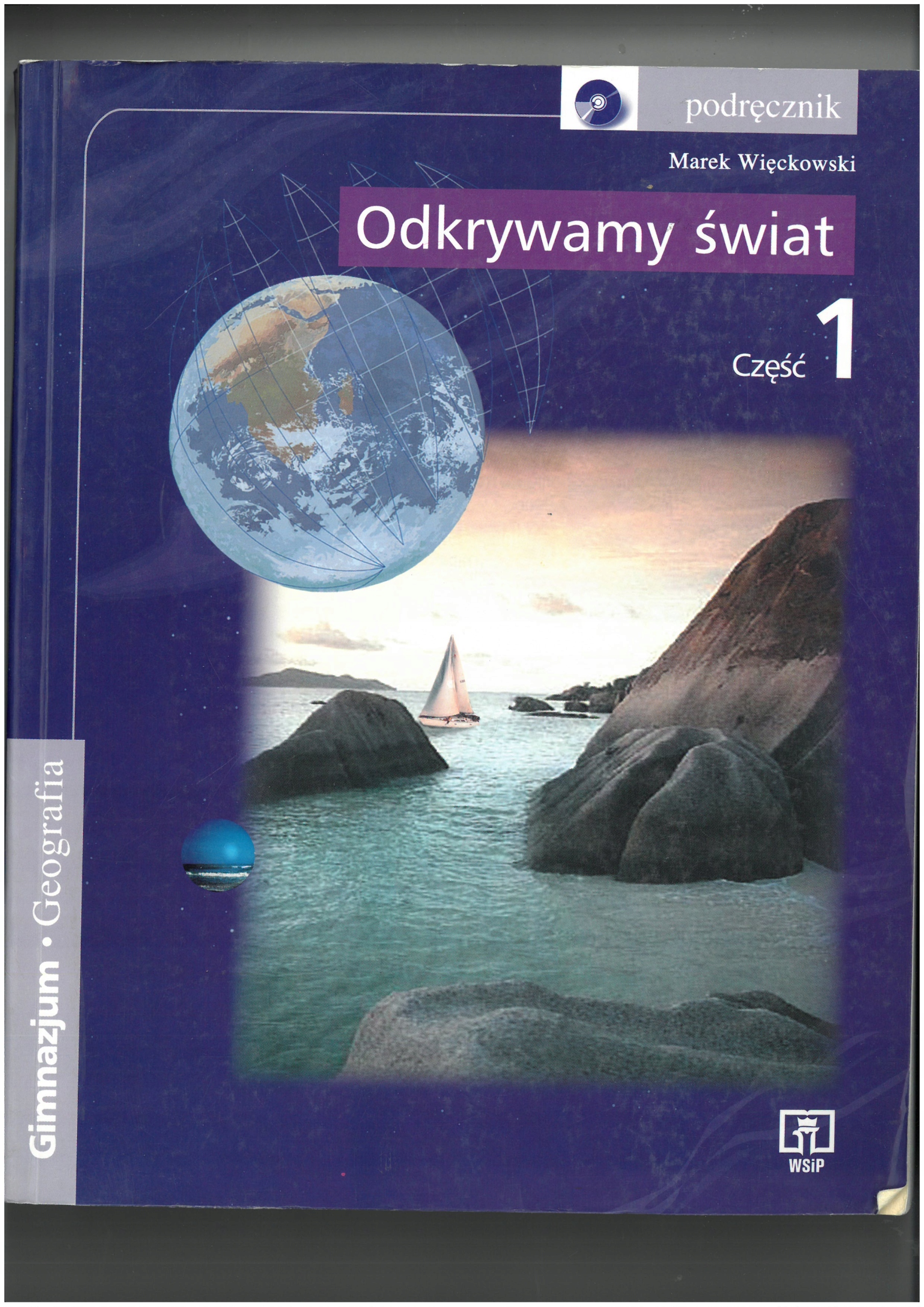 ODKRYWAMY ŚWIAT CZĘŚĆ 1 PODRĘCZNIK WYD WSIP