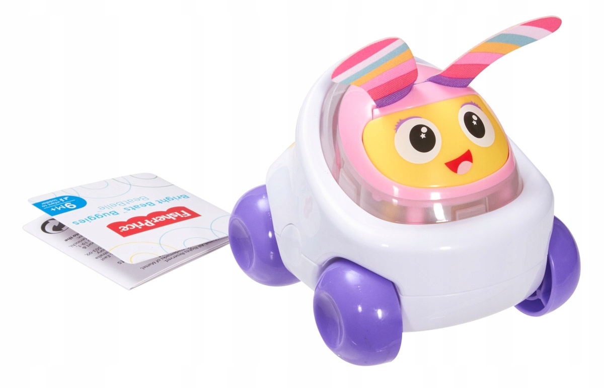 FISHER-PRICE FFF48 FFF51 MUZYCZNE SAMOCHODZIKI RÓŻOWY