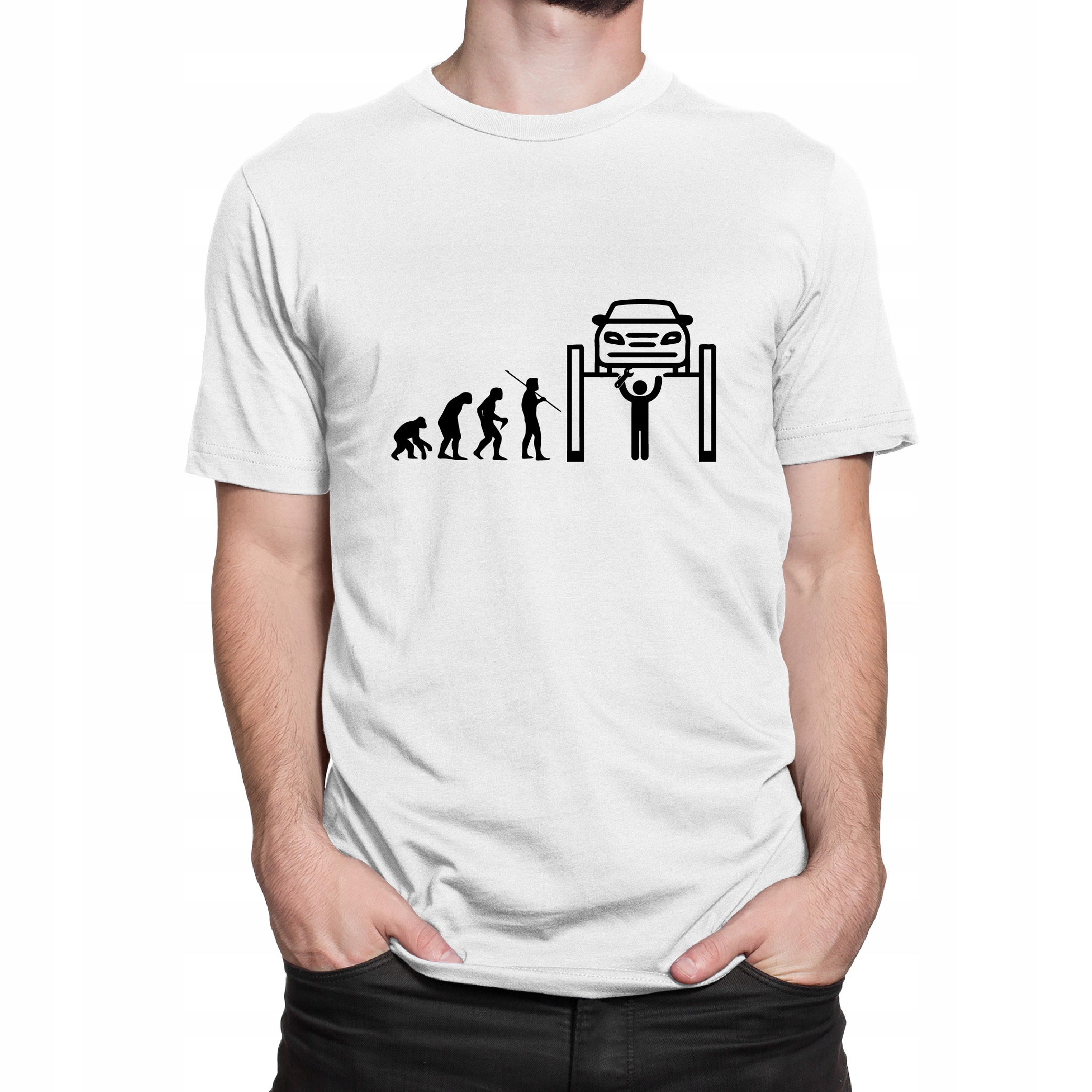 

Tshirt Na Prezent Dla Mechanika Samochodowego