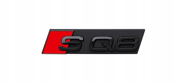 

Emblemat Znaczek Logo Przód Audi SQ8 Czarny
