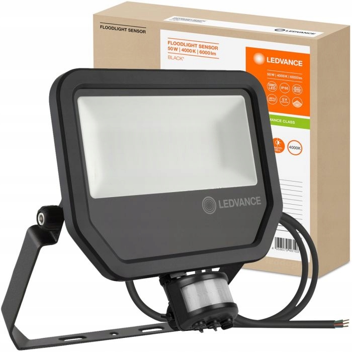

Ledvance Led Naświetlacz Czujnik Ruchu 50W 4000K