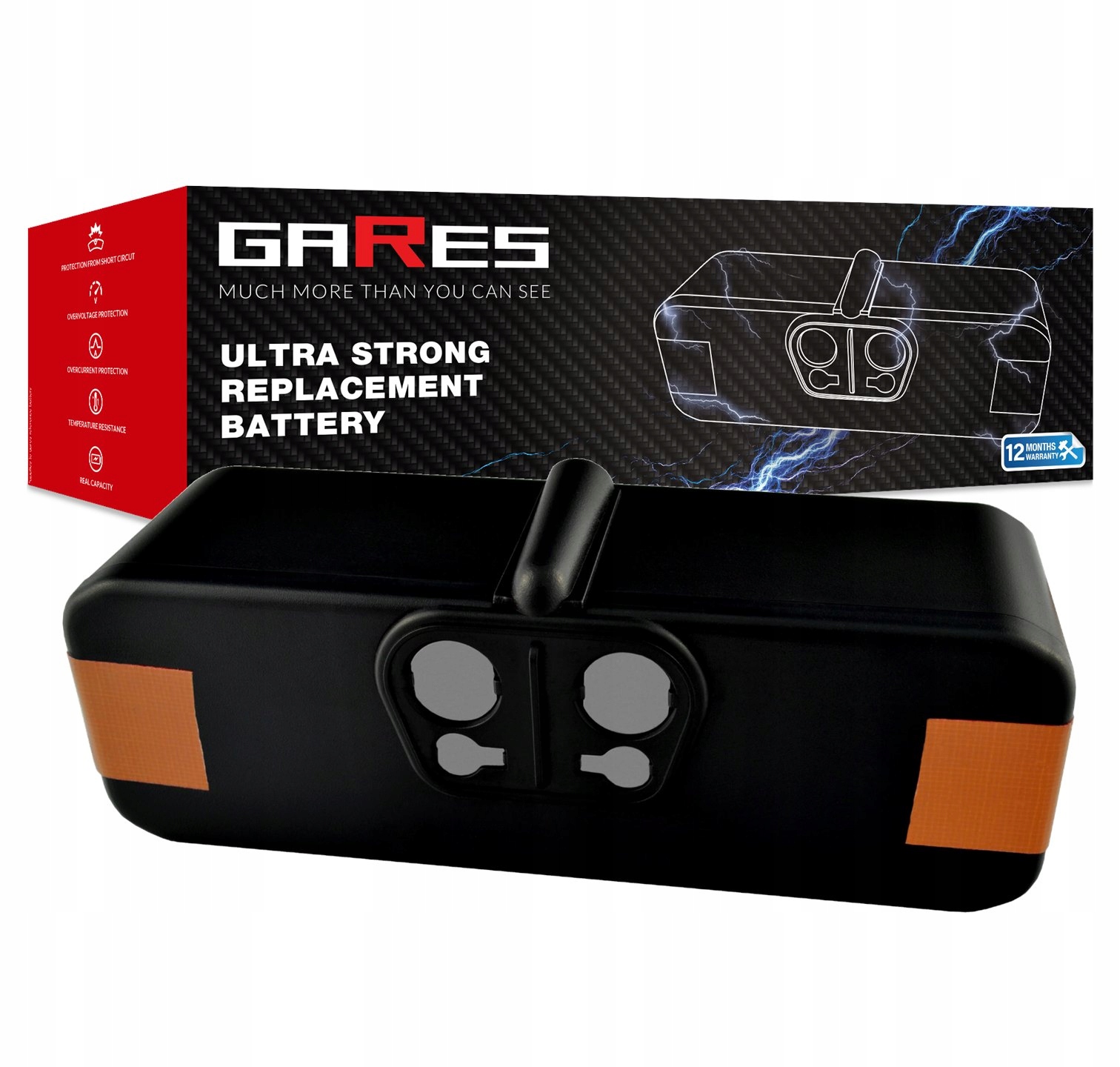 Baterie Akumulátor pro iRobot Roomba Ir 590 585 583 577 652 660 14,4V 4,4Ah