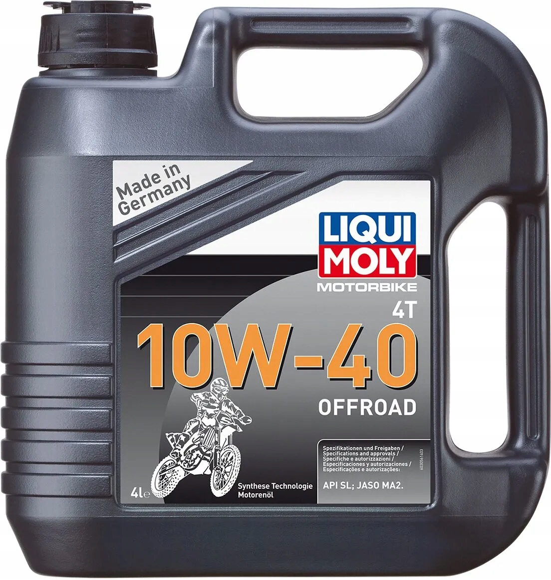 Olej Liqui Moly 10W40 4L 4T Offroad Motocykle