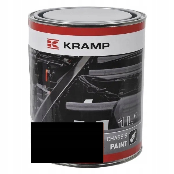 

Lakier farba do podwozia Kramp, czarny, czarna 1 L