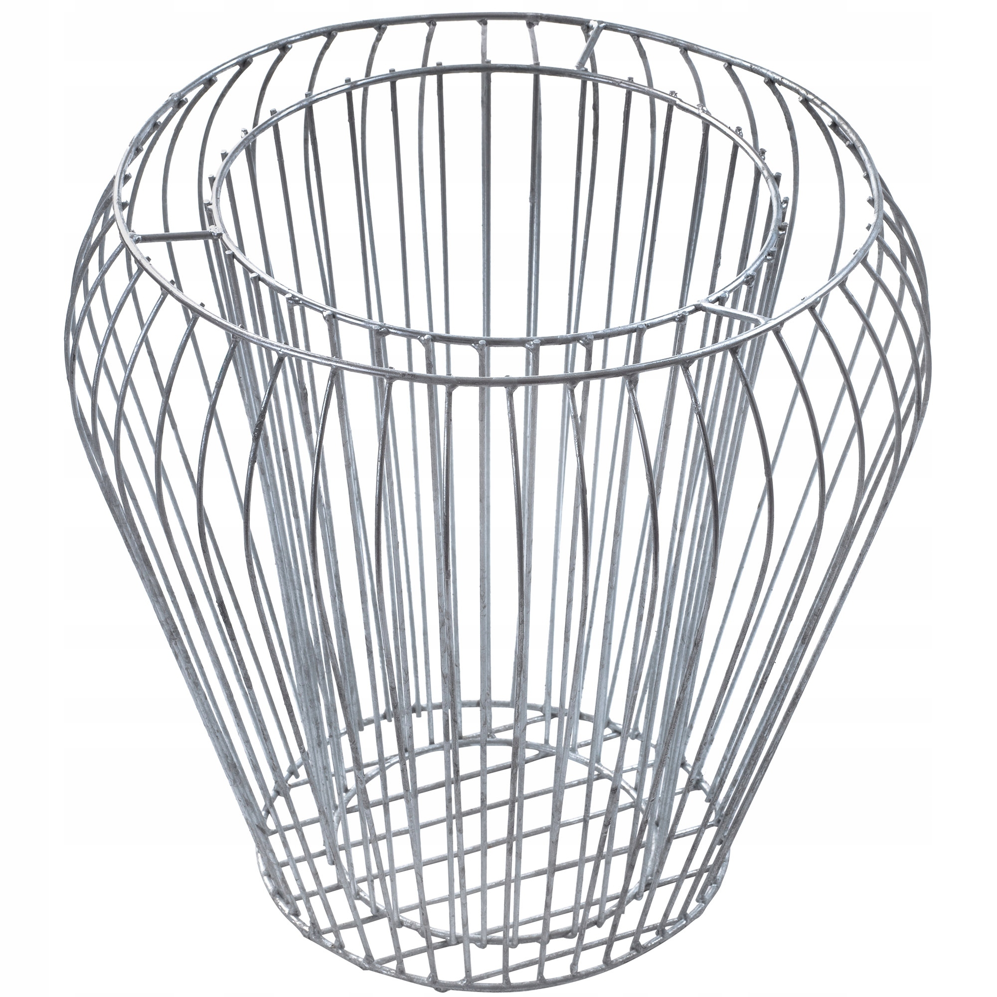 Gabionový Květináč Obal Gabion Ocel Koš 42 cm Gabionový Drát Pozinkovaný