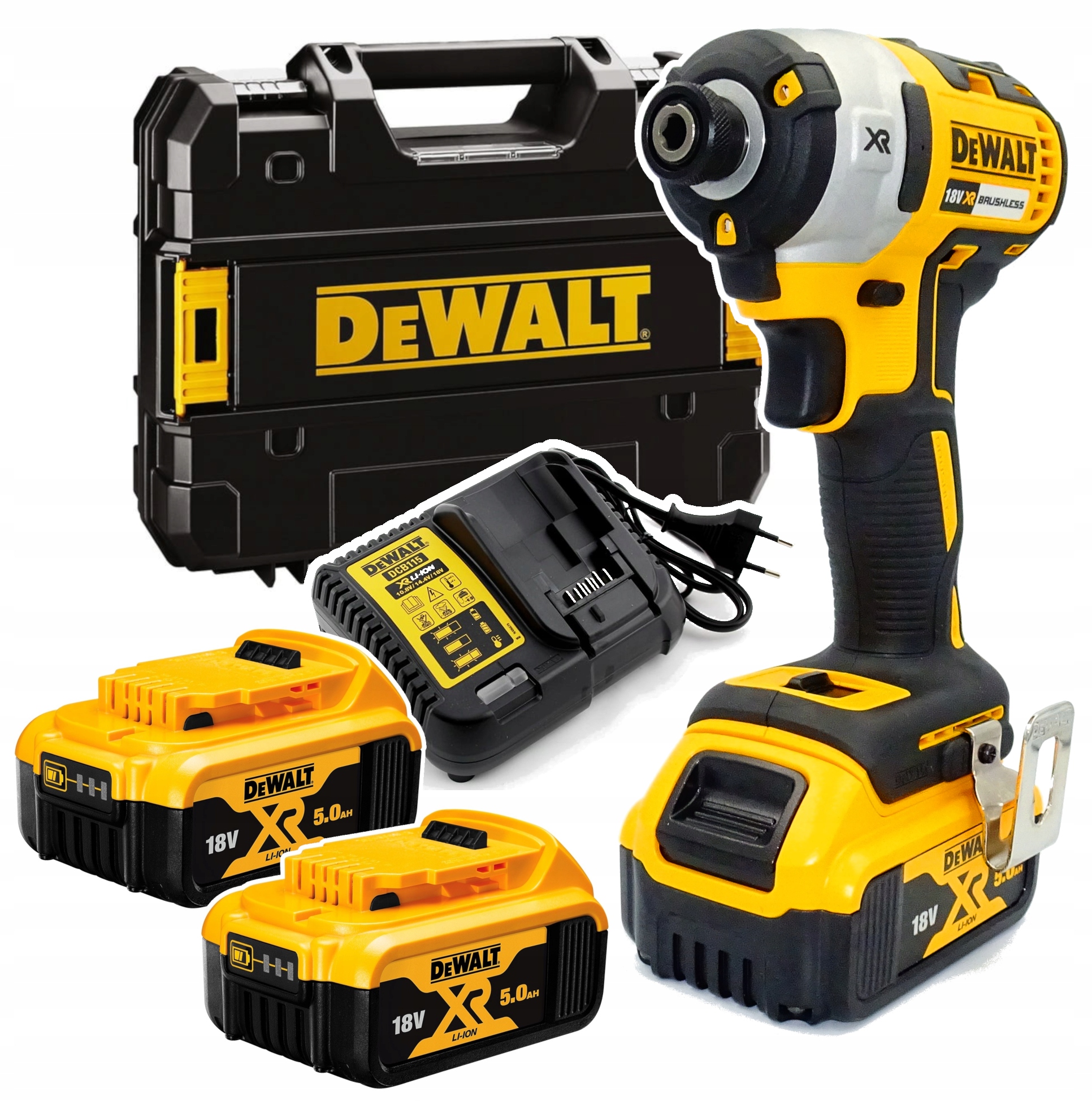 DeWalt DCF887P2 Zakrętarka udarowa 1/4' 205Nm 18V