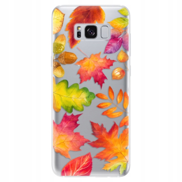 Silikonowe etui iSaprio Autumn Leaves 01 do Samsung Galaxy S8