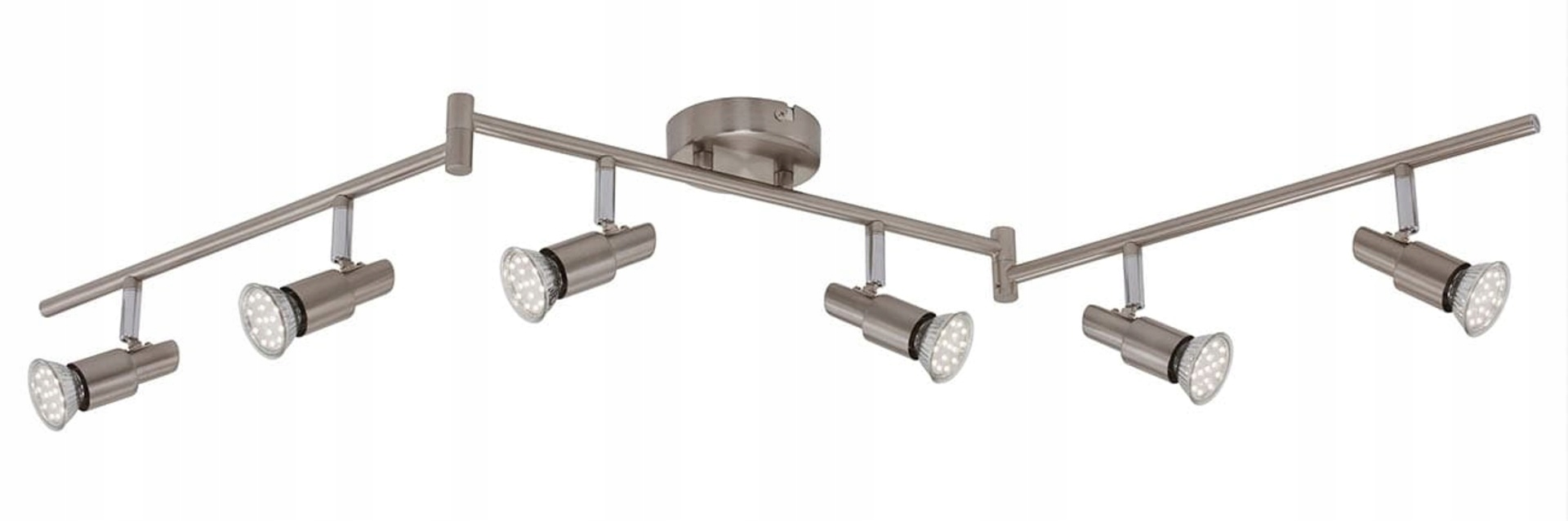 Briloner bodové svietidlo 120 cm 6xGU10 18W 1680lm matný nikel Bri 2907-062