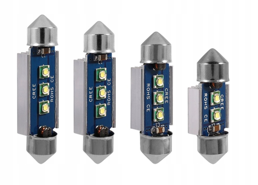 

Żarówki C5W - Najlepszej jakości żarówki Led Cree