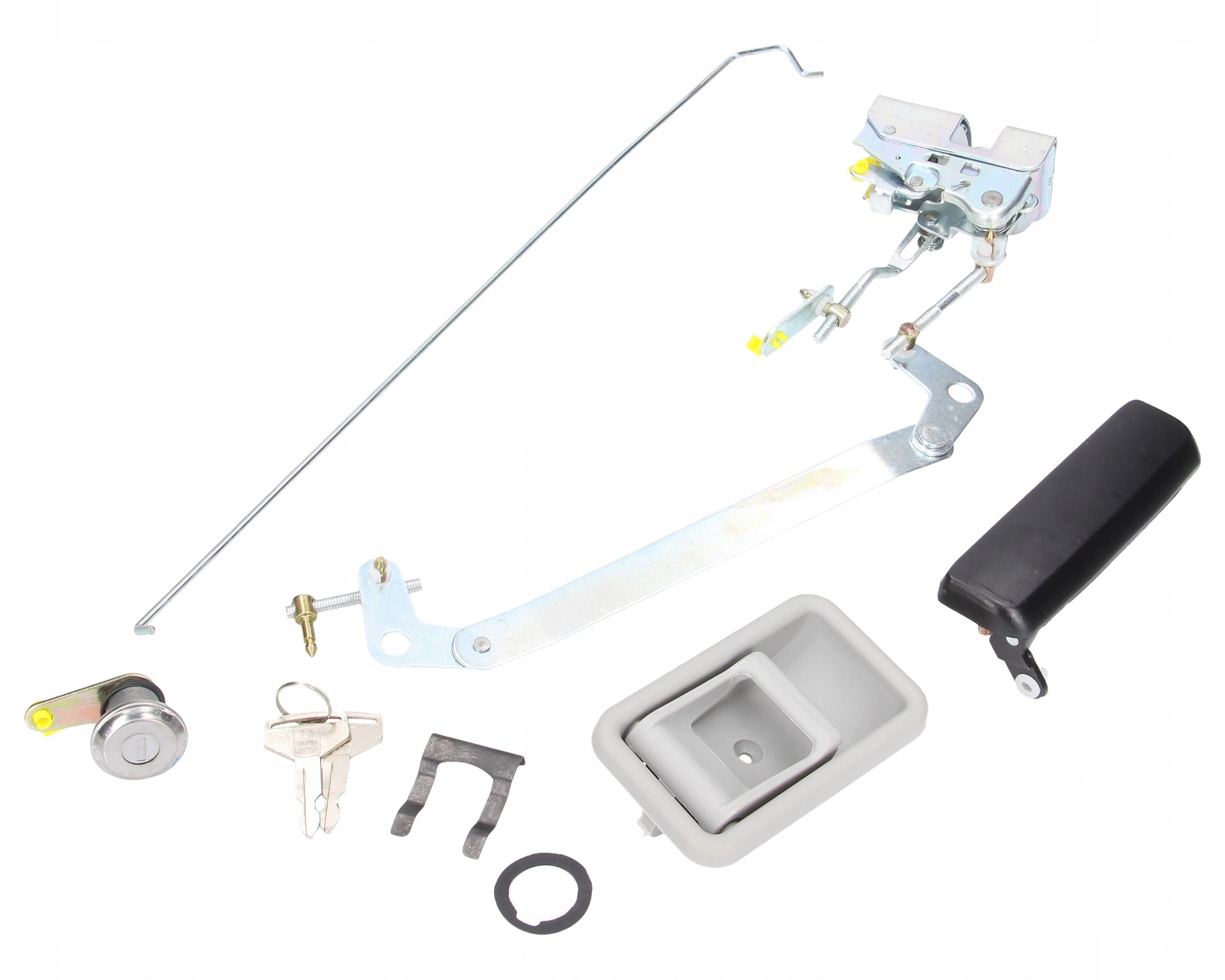 klika se zámkem pro dveře kabiny bagru Kobelco SK200-6/8