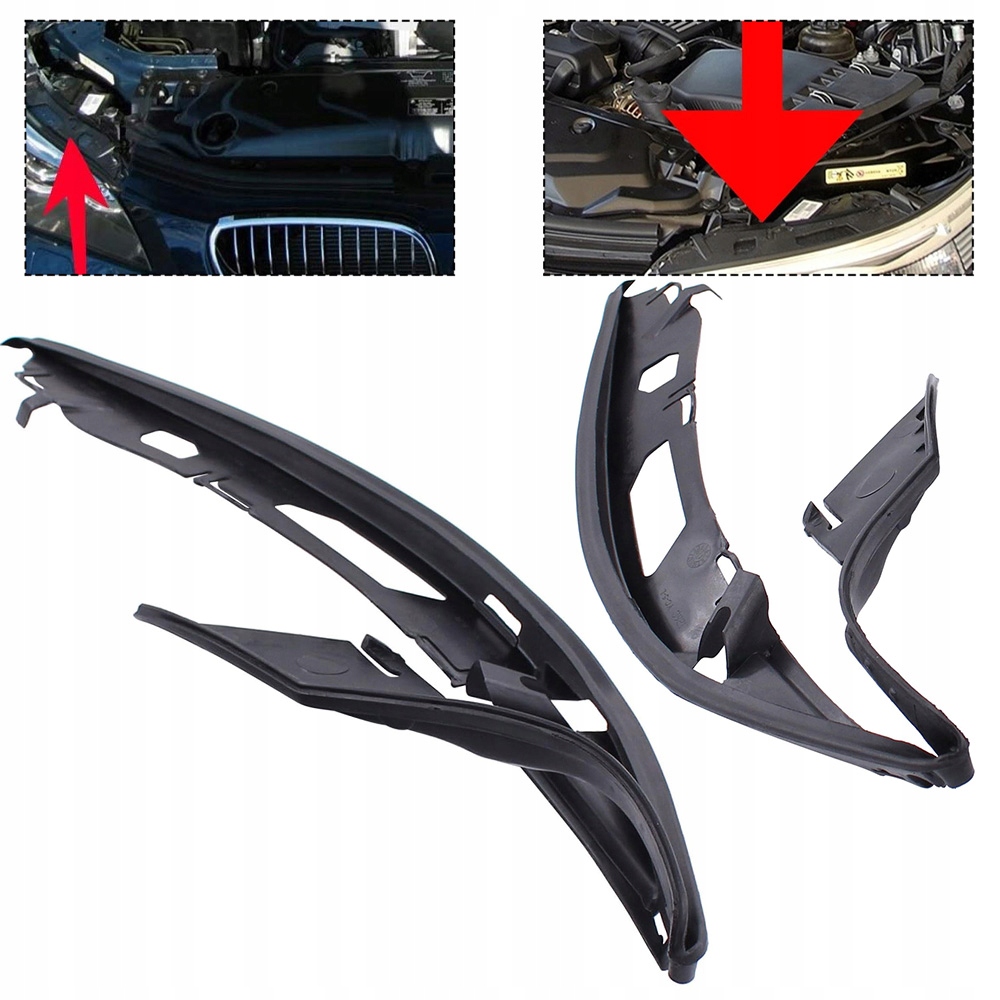 Těsnění Světlometu Levé Pravé Pro Bmw řady 5 E60 E61 2004-2010