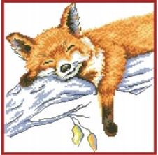 Křížková výšivka počítaná sada (kanva, mulina)