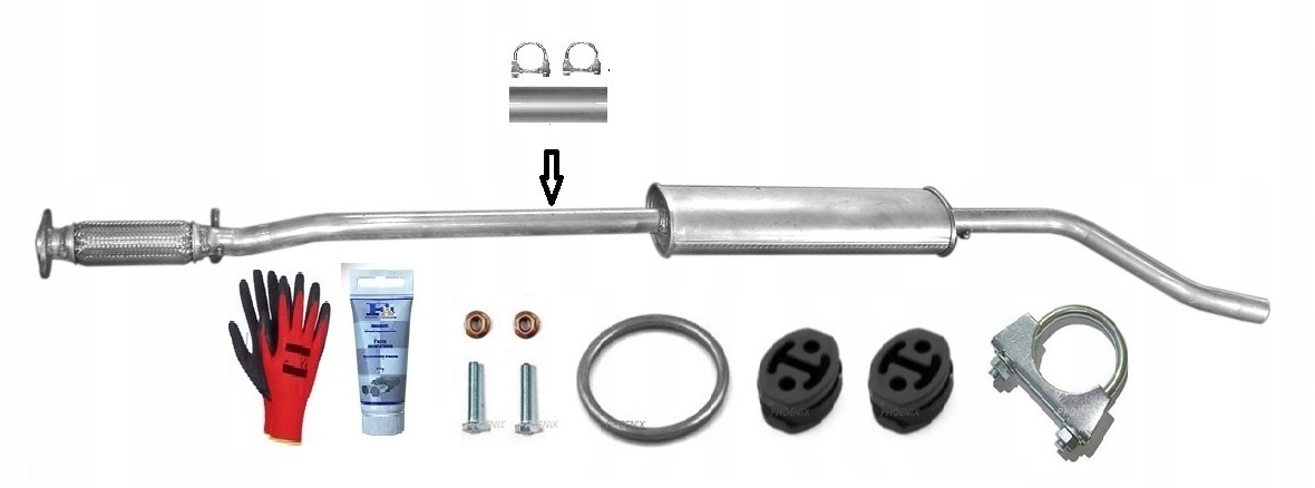 Fiat Punto II 1.2i 16V Man 59kW (1999-2006) TLUMIČ+bonus