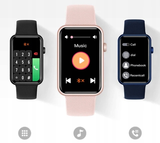 ZEGAREK SPORTOWY SMARTWATCH SMARTBAND PULS SPORT DAMSKI PRO FIT OPASKA SMS Model inny