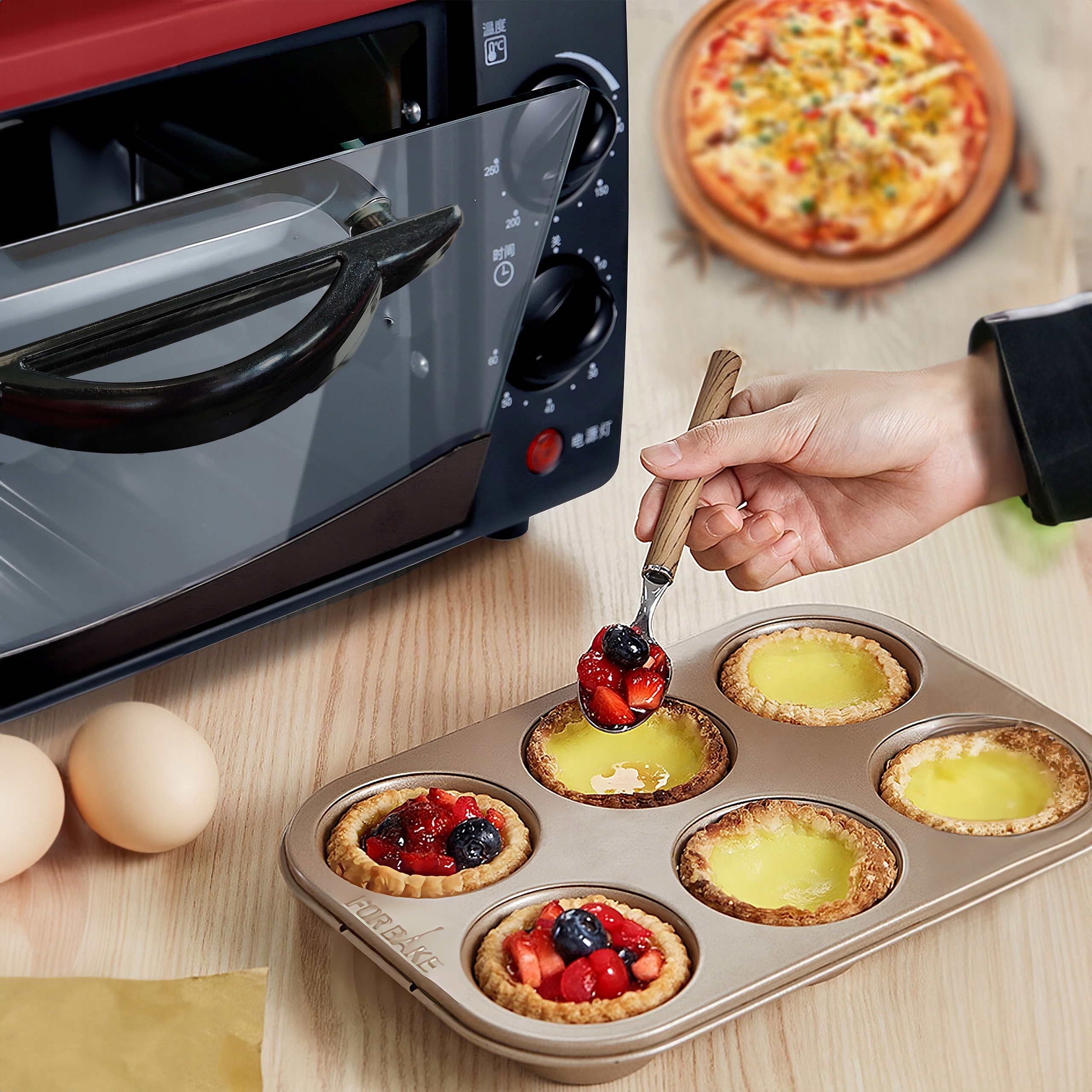 PIEKARNIK ELEKTRYCZNY MINI OPIEKACZ PIEC GRILL Model E762