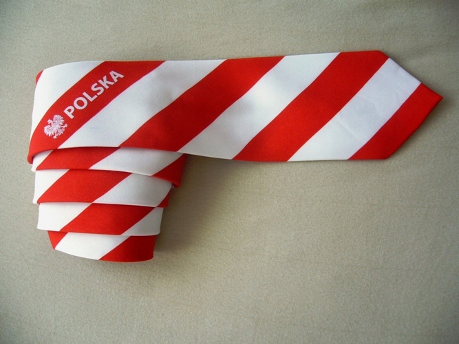 KRAWAT STREFA KIBICA POLSKA REPREZENTACJI