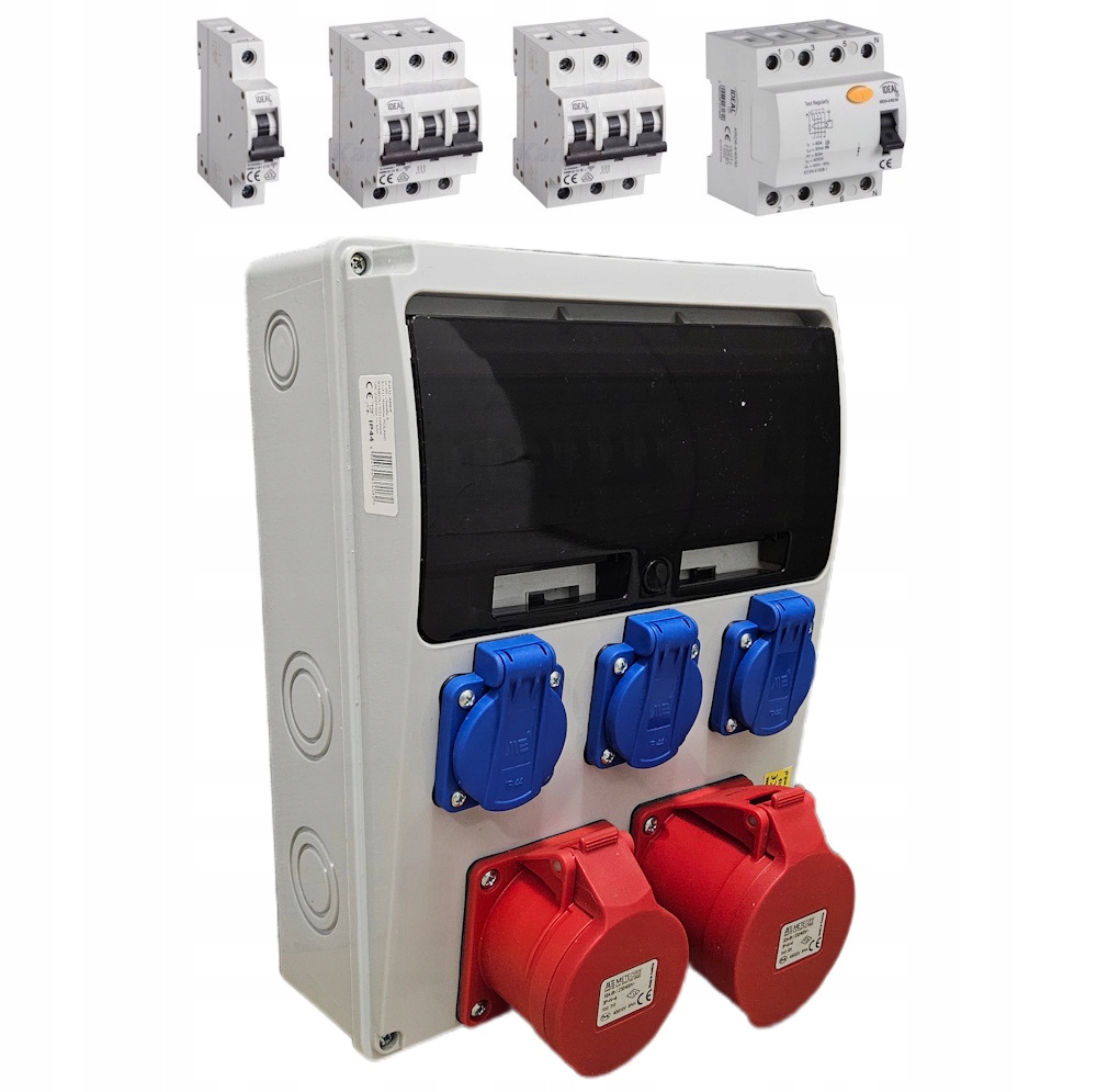 Elektrický stavební rozvaděč – chráněný 20A Rbs C3 1632 Wr 230V