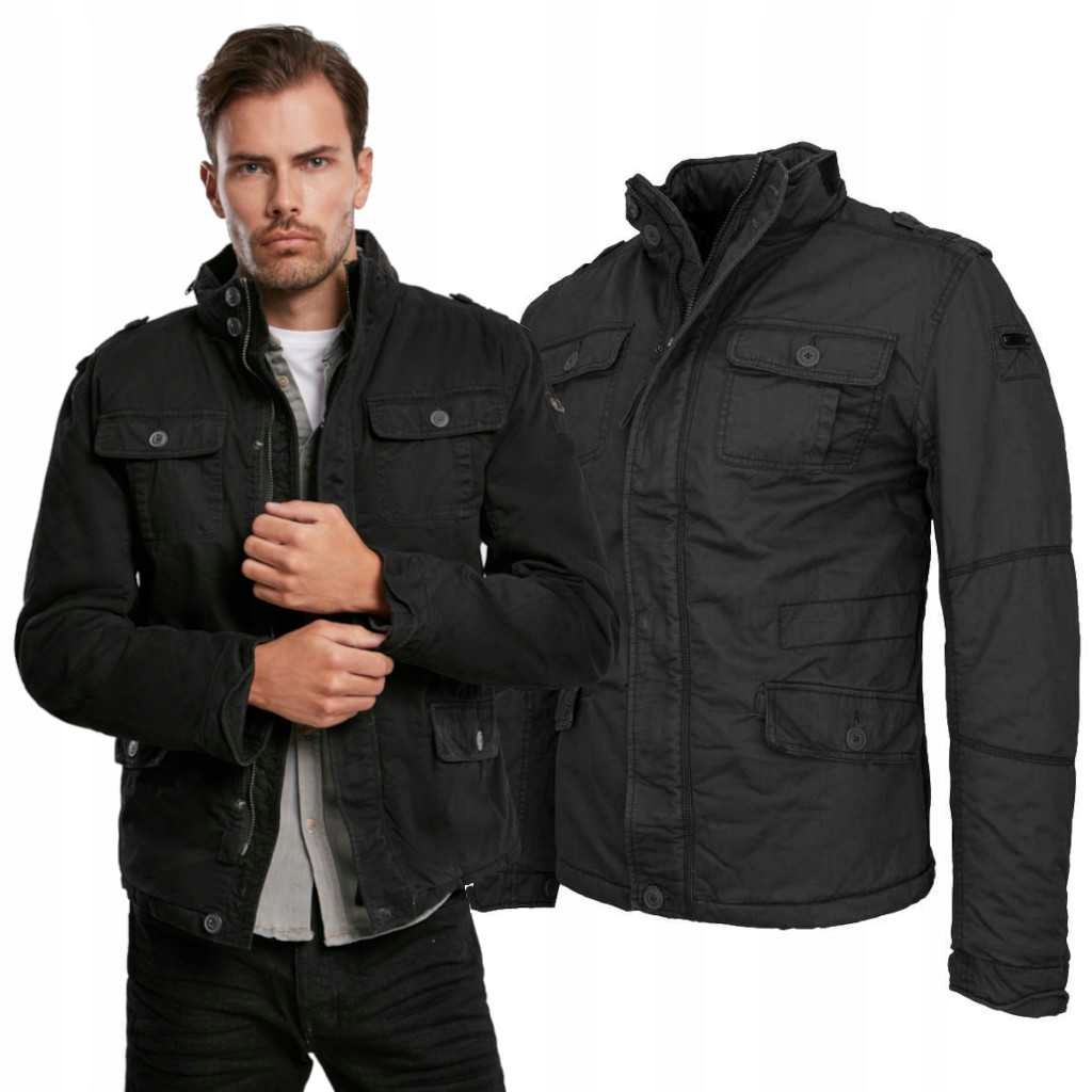 Bunda Brandit Britannia Winter Černá 3XL