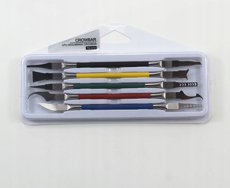 5w1 ZESTAW NARZĘDZI NARZĘDZIA SKROBAKI DO DEMONTAŻU UKŁADÓW IC BGA CPU Marka KBR Games