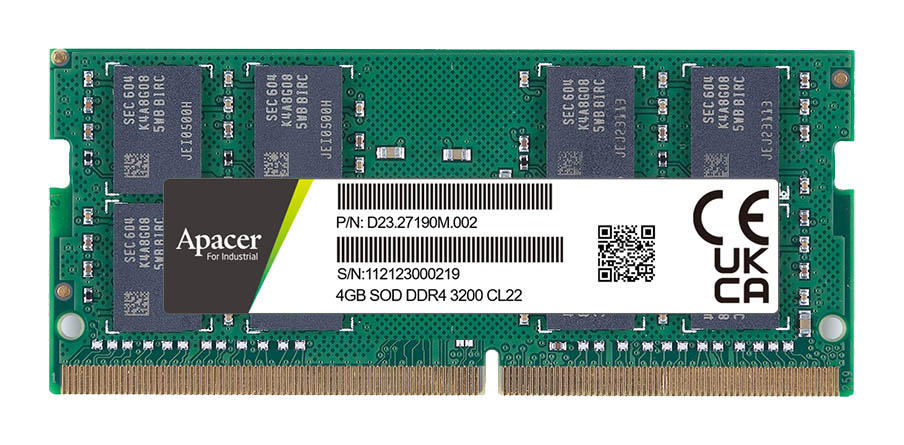 Pamięć Ram DDR4 Apacer D23.27190M.002 4GB