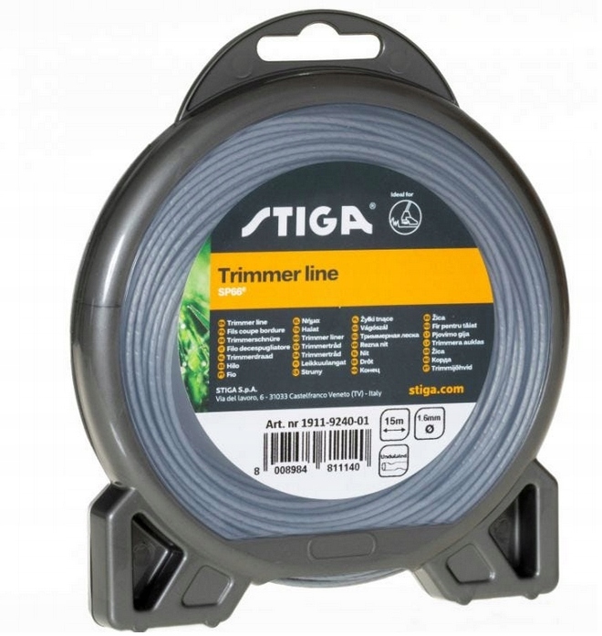 

Żyłka Stiga Karbowana SP66 1,6mm 15m Oryg