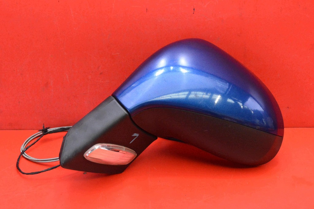 mirror left blue EU 96805881XT PEUGEOT 207 06-09 2 PIN