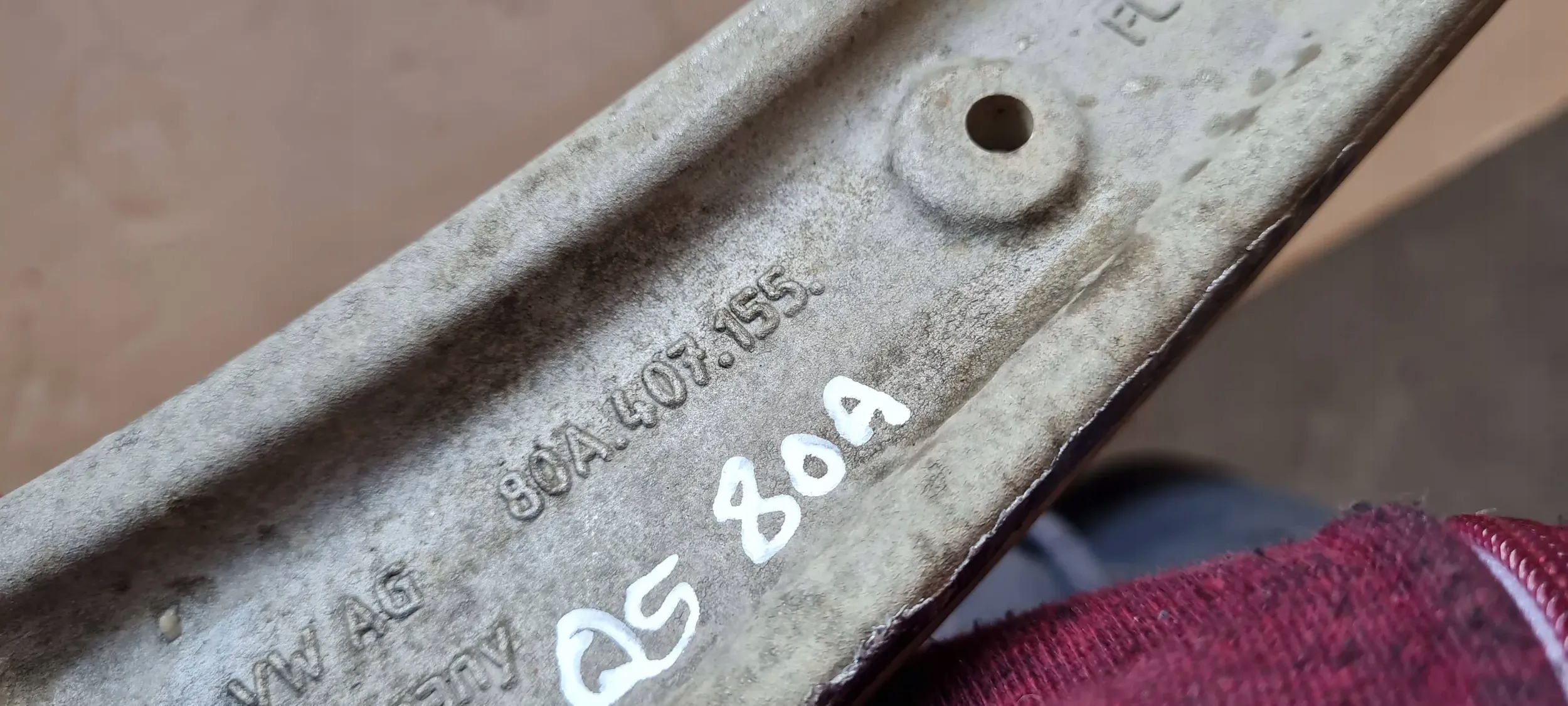 Q5 80A SQ5 QUERLENKER LINKS VORNE VORNE 80A407155