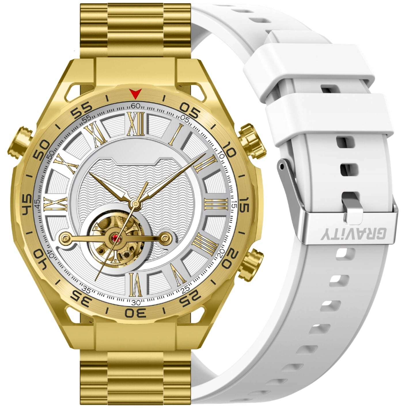 Smartwatch Mužský Gravity GT13-3 Dodatkový Pás (sg028c) Gravír