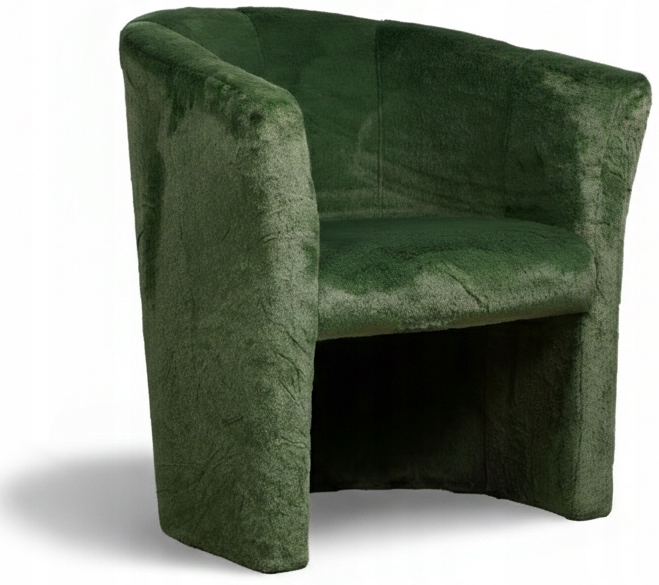 Křeslo do ložnice obývacího pokoje Kancelář kadeřníka Hotelu Cafe měkká tkanina zelená