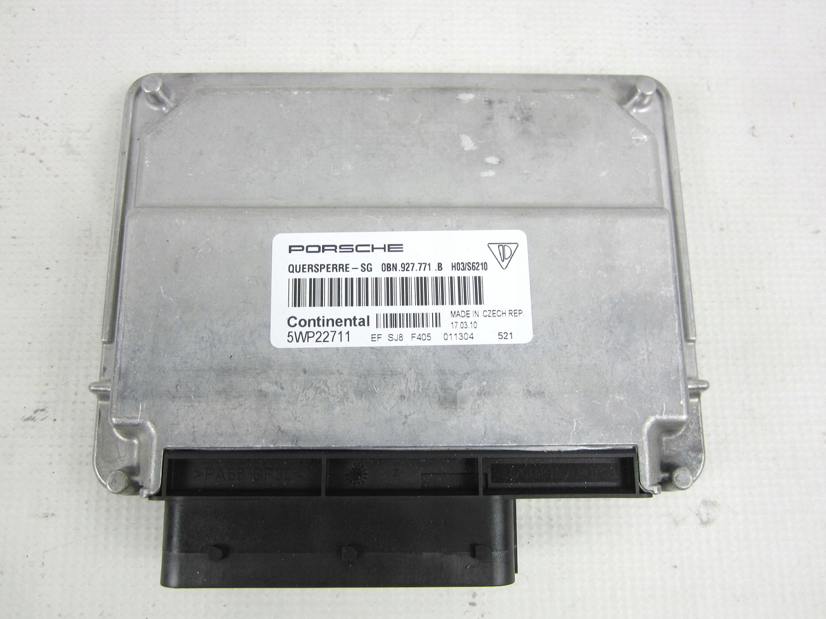 module control unit blokady drives Porsche Cayenne S II 958 7P5 92A