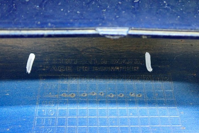 HONDA ACCORD VIII 8 front bumper front