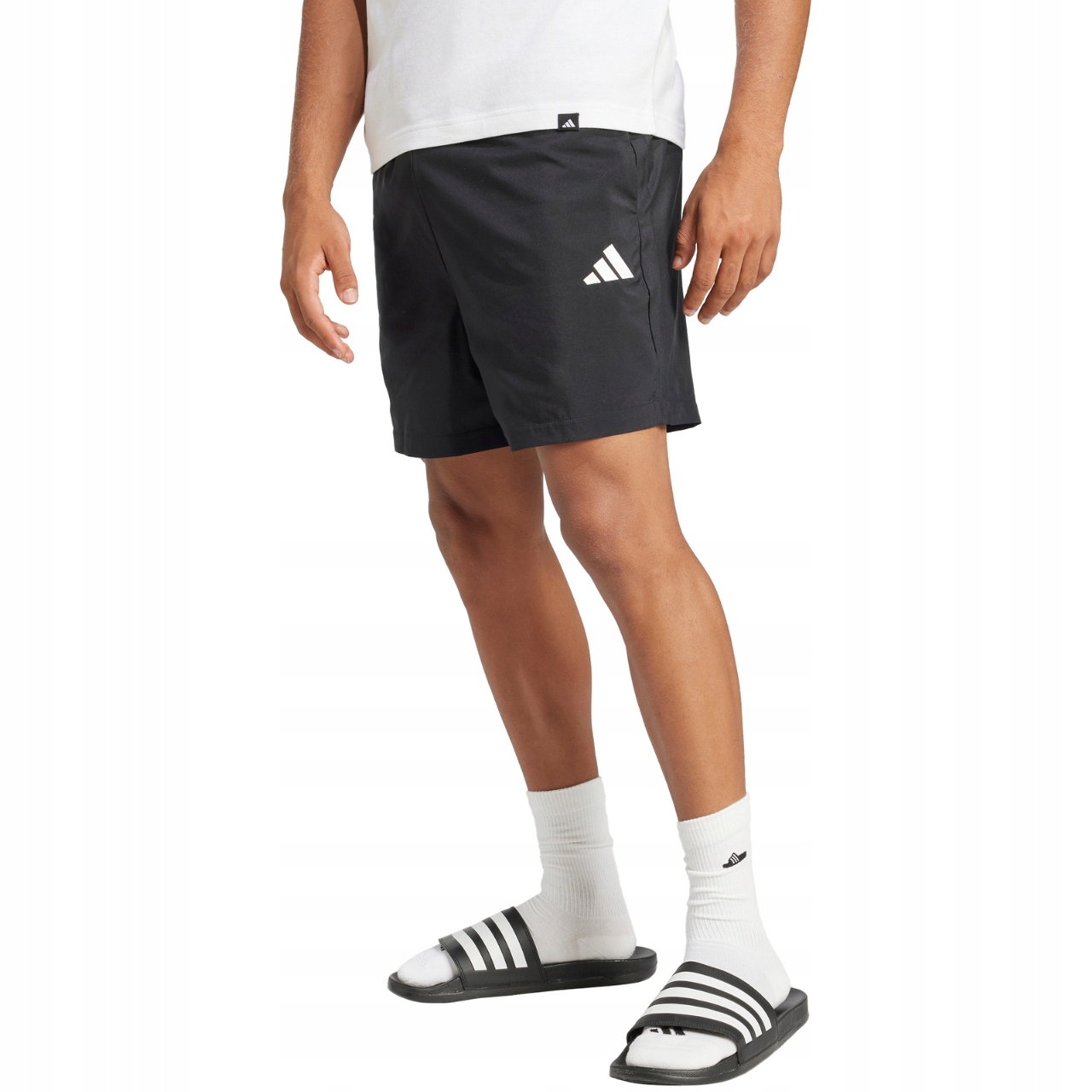 Spodenki męskie adidas Essentials Small Logo Chelsea czarne M