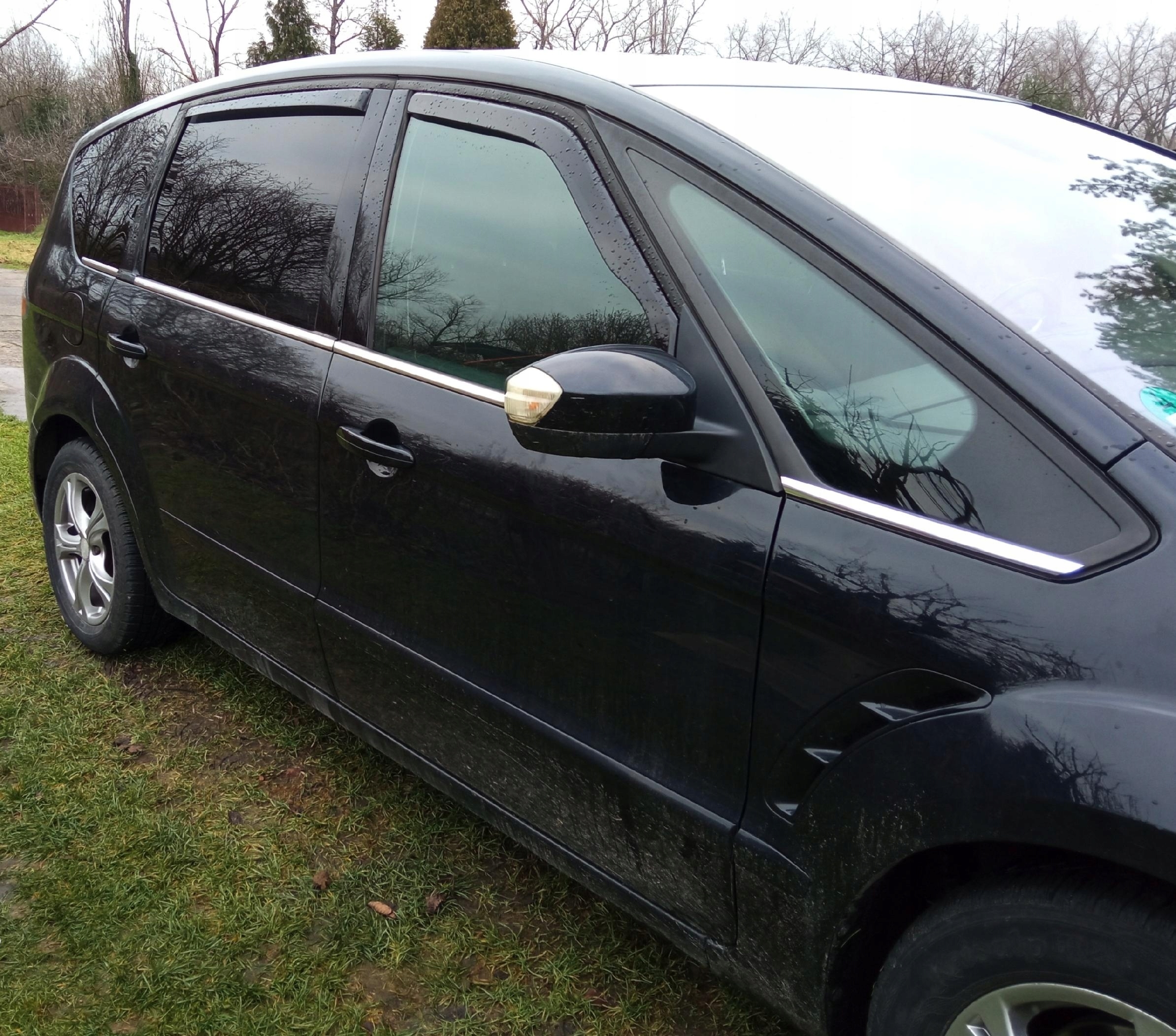 FORD S-MAX - Listwy CHROM OKIENNE BOCZNE DRZWI