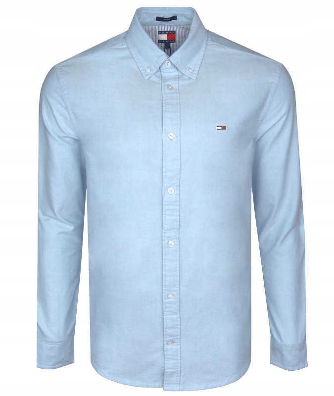 Tommy Jeans pánská košile, modrá, S