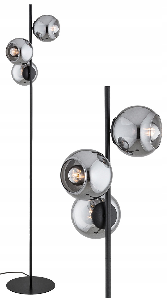 Lampa Stojąca Podłogowa Dior Chrom E27