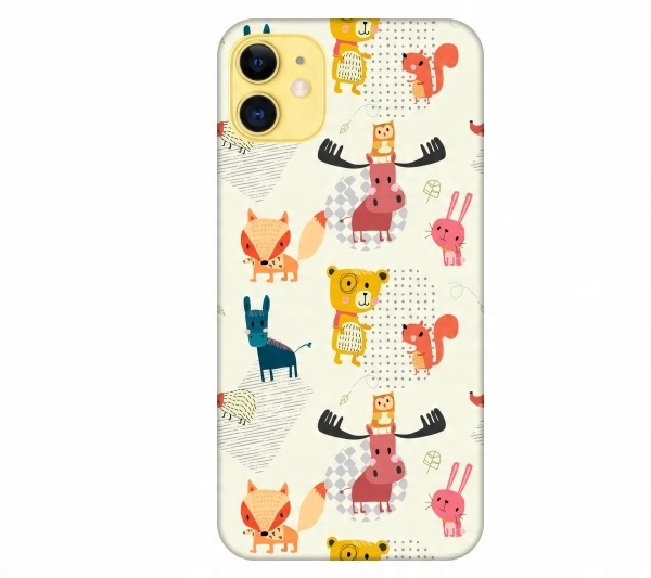 

Etui pokrowiec do iPhone 11 Slodkie zwierzatka