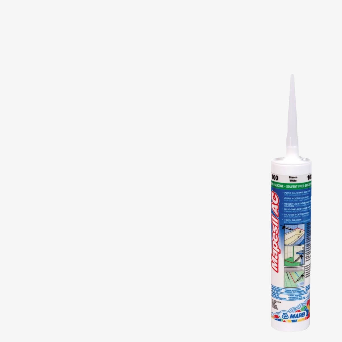 

Silikon Mapesil Ac Biały 100 310 ml Mapei