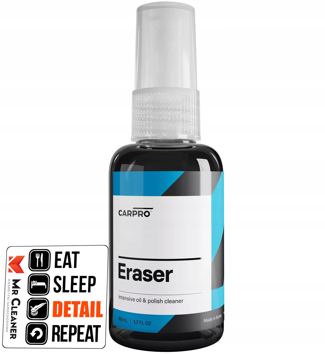 

CarPro Eraser odtłuszcza lakier przed powłoką 50ml