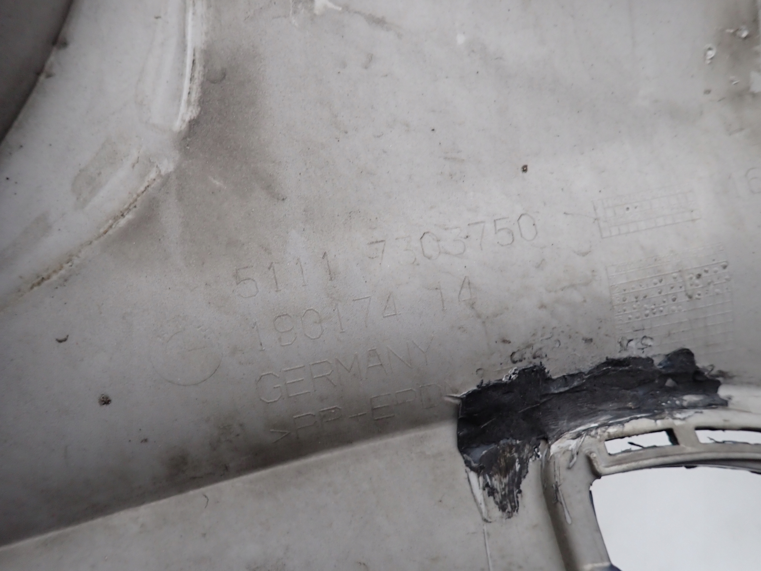 BMW X1 E84 LCI LIFT 12- bumper front front SPR