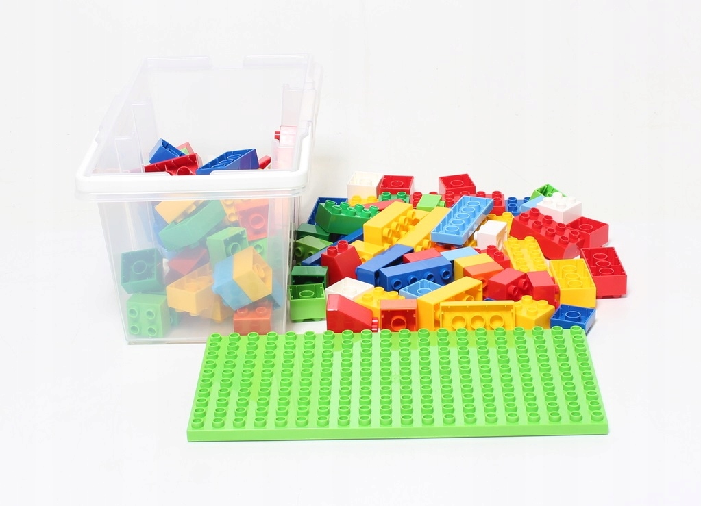 Klocki konstrukcyjne kompatybilne 120 ele UNICO skrzyneczka pudło płytka EAN (GTIN) 8000796085023