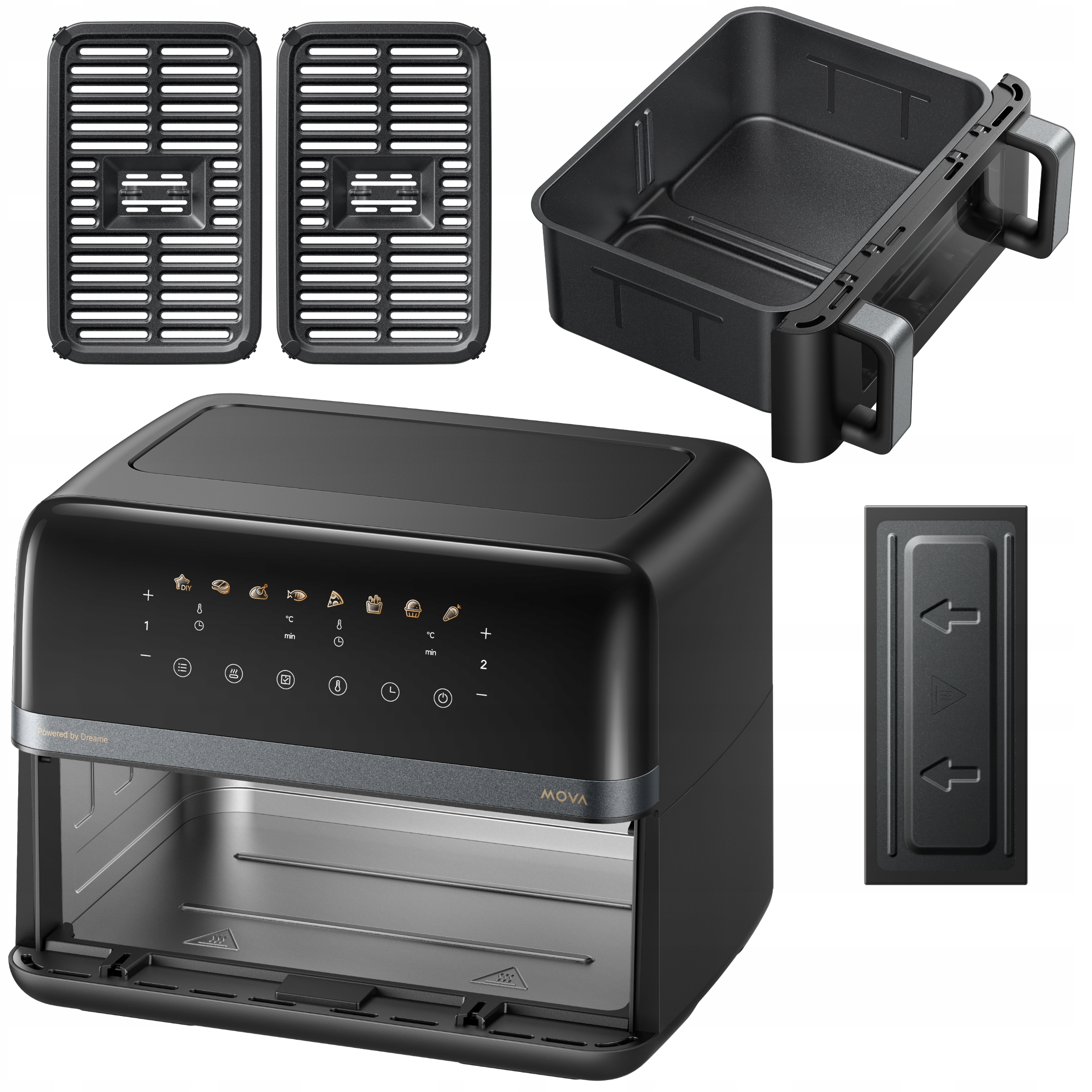MOVAAEROCHEF FD20 Pro Frytkownica Beztłuszczowa 9L 2700W Termoobieg 40-230C — miniatura 14