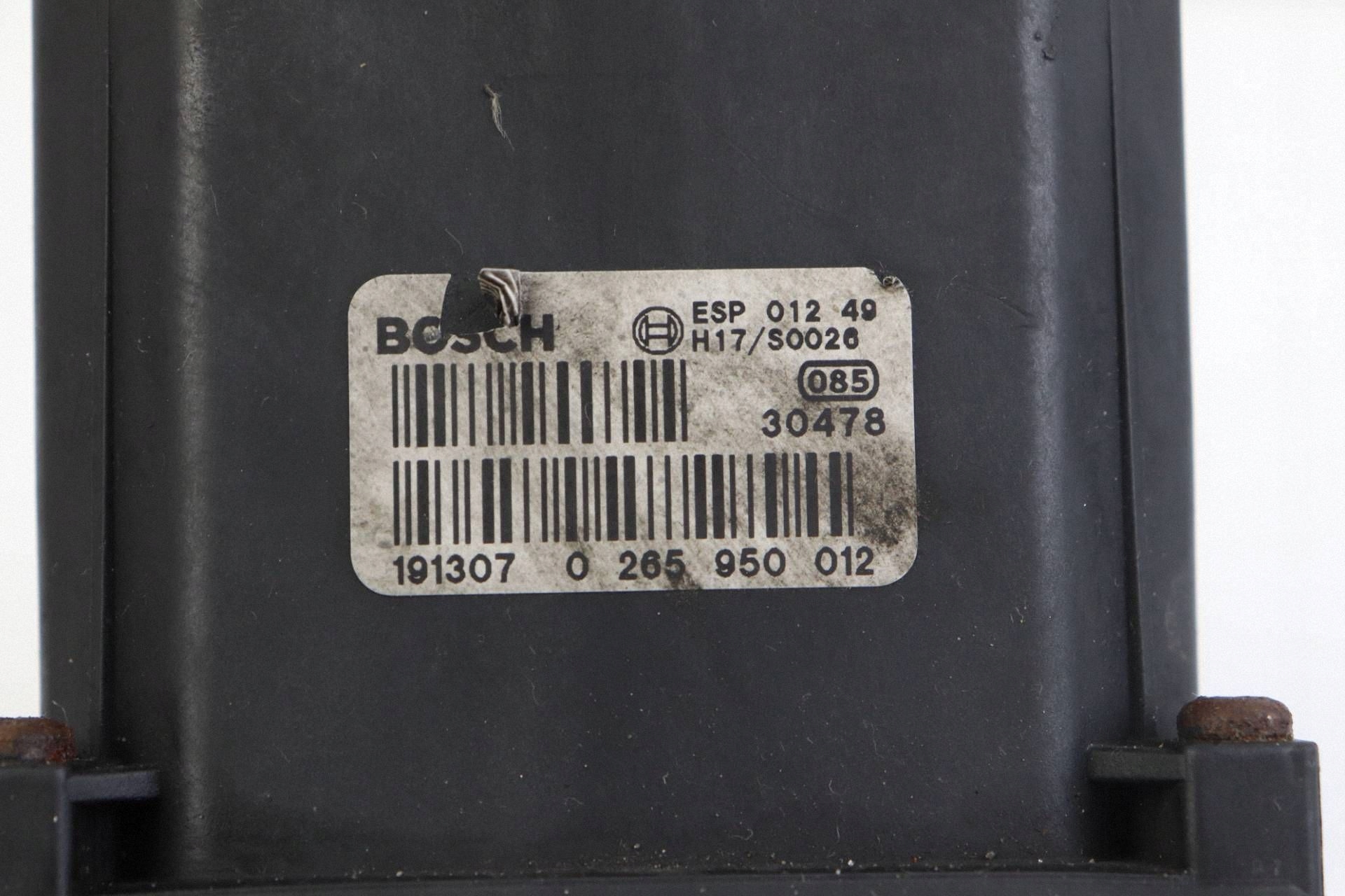 AUDI A4 B6 pump control unit ABS 8E0614517A 0265950012 0265225045