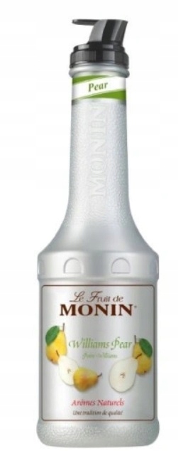 1x 1L Monin Puree Williams Pear puree gruszkowe do koktajli