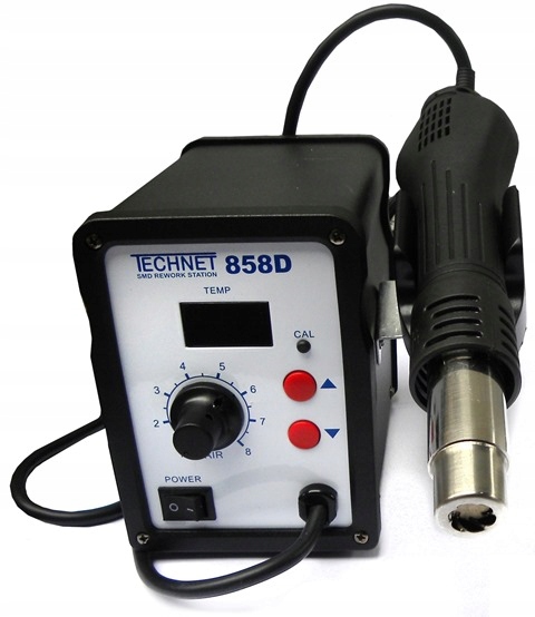 

858D Stacja Lutownicza wyświetlacz Hot Air W-wa